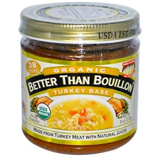 Better Than Bouillon Turkey Base 95% Org  (6x8Oz)