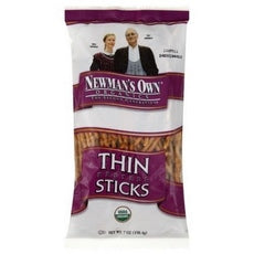 Newman's Own Organics Thin Pretzel Sticks (12x7 Oz)
