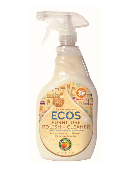 Earth Friendly Furniture Polish With Natural Olive Oil (6x22Oz)