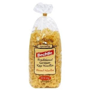 Bechtle Traditional German Egg Noodles Broad Noodles (12x17.6Oz)