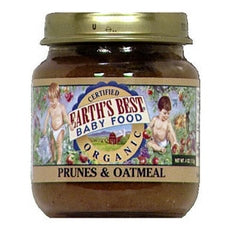 Earth's Best 2Nd Foods Prunes & Oatmeal (12x4Oz)