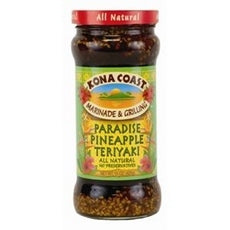 Kona Coast Marinade & Grilling SaucePineapple Teriyaki (6x15Oz)