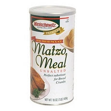Manischewitz Matzo Meal Unsalted  (12x12/16 Oz)