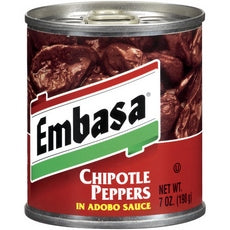 Embasa Chipotle Peppers In Adobo Sauce (12x12Oz)