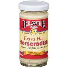 Beaver Extra Hot Horseradish Sauce (12x8.5Oz)