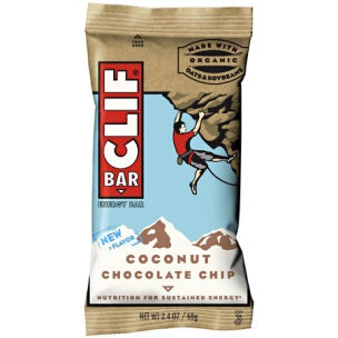 Clif Bar Organic Coconut Chocolate Chip Bar (12x2.4 Oz)