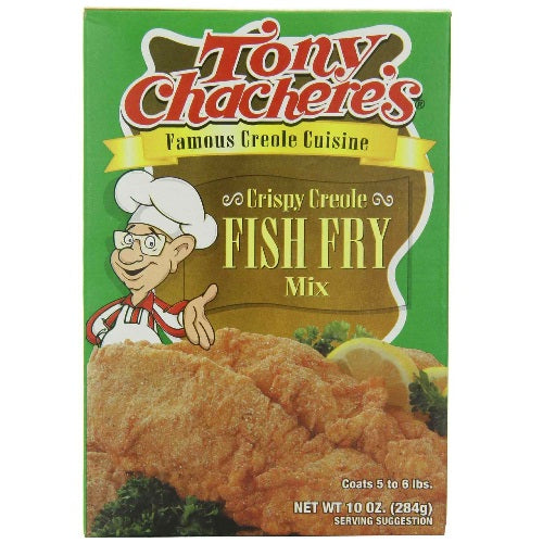 Tony Chachere's Crispy Creole Fish Fry Mix (12x10 Oz)