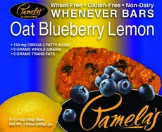 Pamela's Oat Blueberry Lemon Bars (6x5 CT)