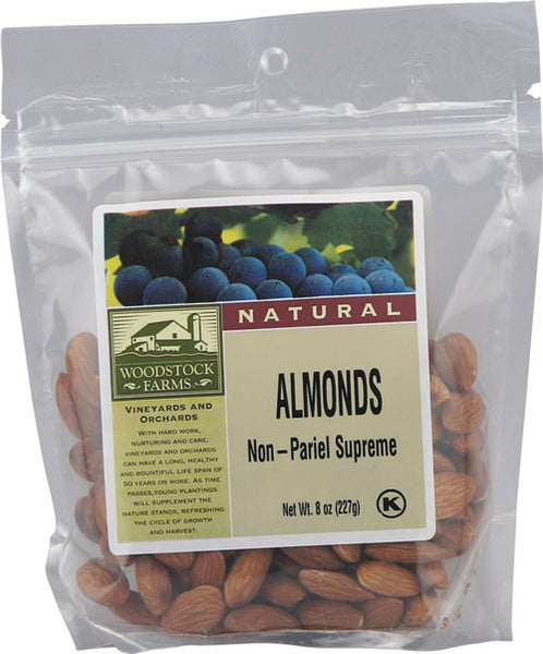 Woodstock Organic Almonds (8x7.5 Oz)