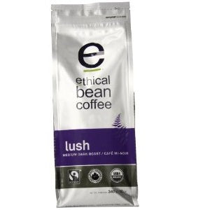 Ethical Bean Lush Medium Dark Roast Coffee (6x12 Oz)