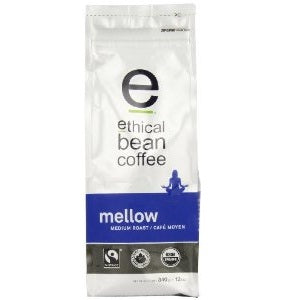 Ethical Bean Mellow Medium Roast Coffee (6x12 Oz)