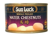 Sun Luck Whole Peeled Water Chestnuts (12x8 Oz)