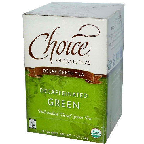 Choice Organic Teas Decafinated Green (6x16 Bag)