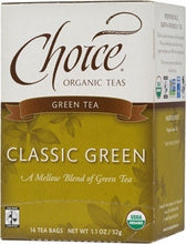 Choice Organic Teas Classic Blend Green (6x16 Bag)