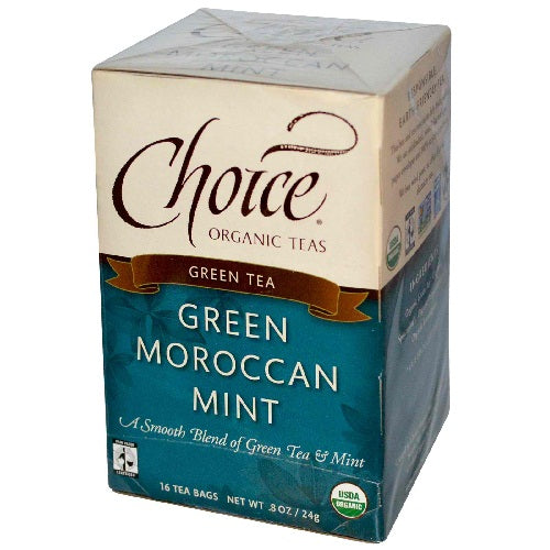 Choice Organic Teas Green Moroccan Mint (6x16 Bag)