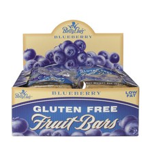 Betty Lou's Blueberry Fruit Bars (12x2 Oz)