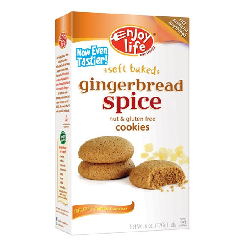 Enjoy Life Gingerbread Spice cookie Gluten Free (6x6 Oz)