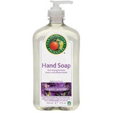 Earth Friendly Products Liquid Hand Soap, Lavender (6x17 Oz)