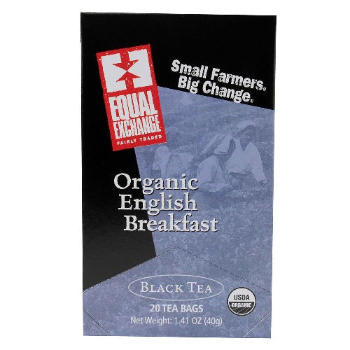 Equal Exchange Black, English Breakfast Tea (6x20 Bag)