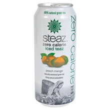 Steaz ZERO Calorie Peach Mango Iced Tea (12x16 Oz)